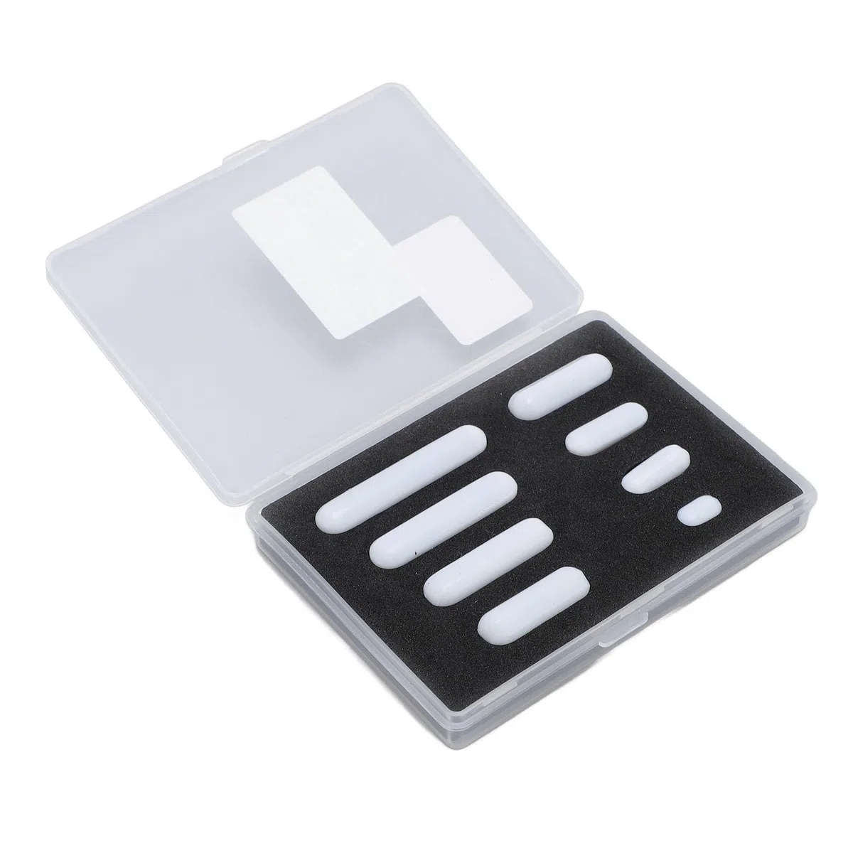 AUNMAS Set di Ancorette Magnetiche per Agitatore da Laboratorio, Materiale PTFE, Resistenza Alle Alte Temperature, Miscelazione Uniforme per Uso in Laboratorio e Strumentazione