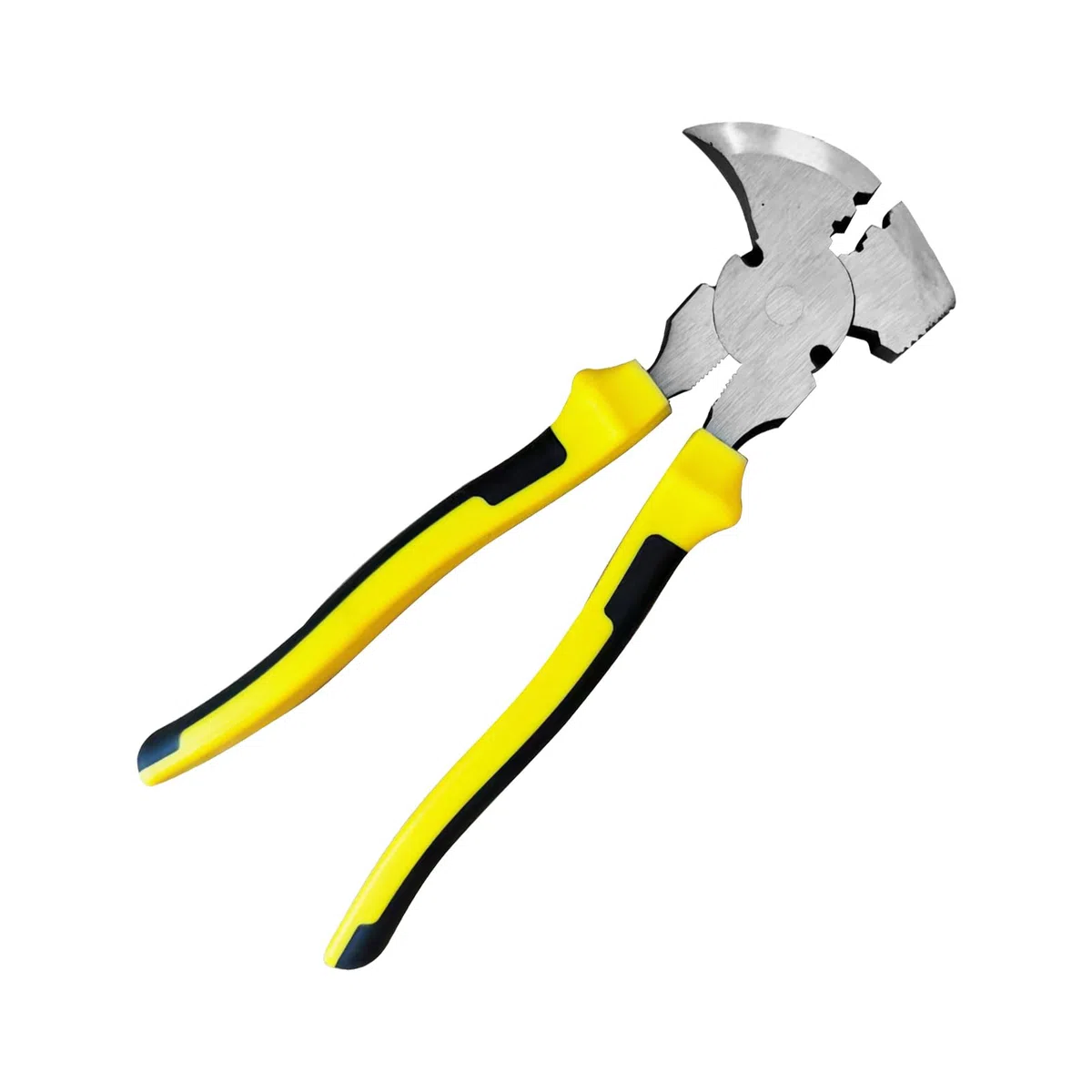 Shears 'cesoie, Cesoie Per Placcatura, Taglio Di Chiusura | Pinza Per Recinzione A Filo Spinato | Strumenti Manuali Multifunzione Robusti Con Testa Del Martello E Scattare Per Piegare, Tagliare