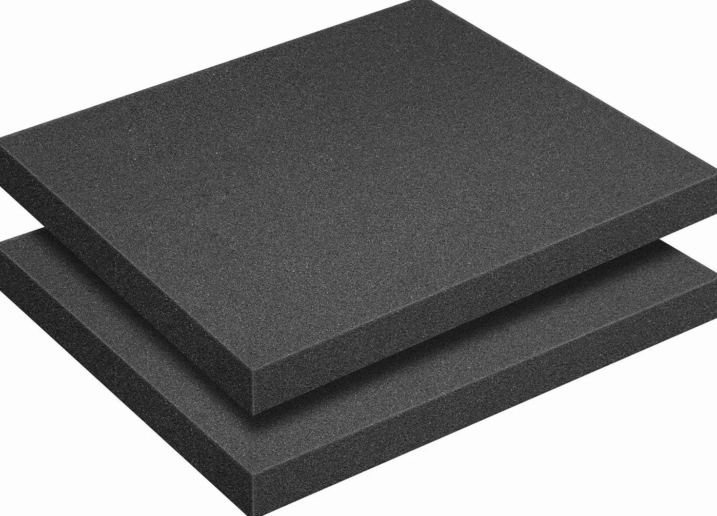2 inserti in schiuma poliuretanica per cassetta degli attrezzi, 40 x 30 x 4 cm, fogli in schiuma tagliabile per l'organizzazione di cassette degli attrezzi, valigette aeree, fai da te e sistemi di