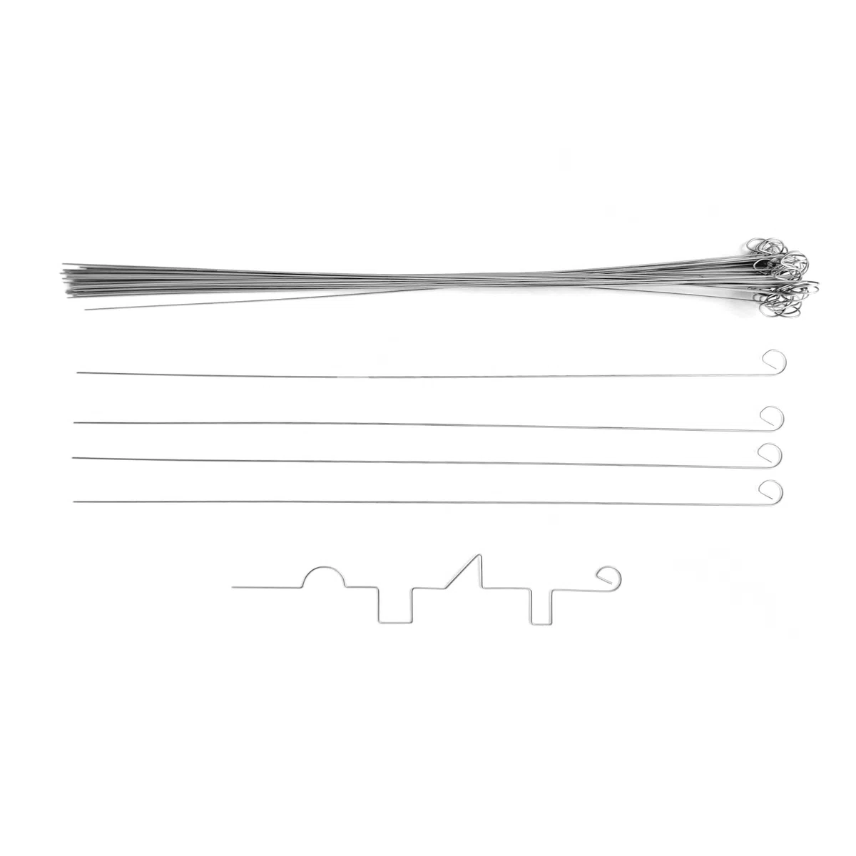 MedAT-Z 2024-50x filo per esercizi – 0,7 mm in confezione stabile – Filo per il processo di selezione per l'odontoiatria in Austria con occhiello originale