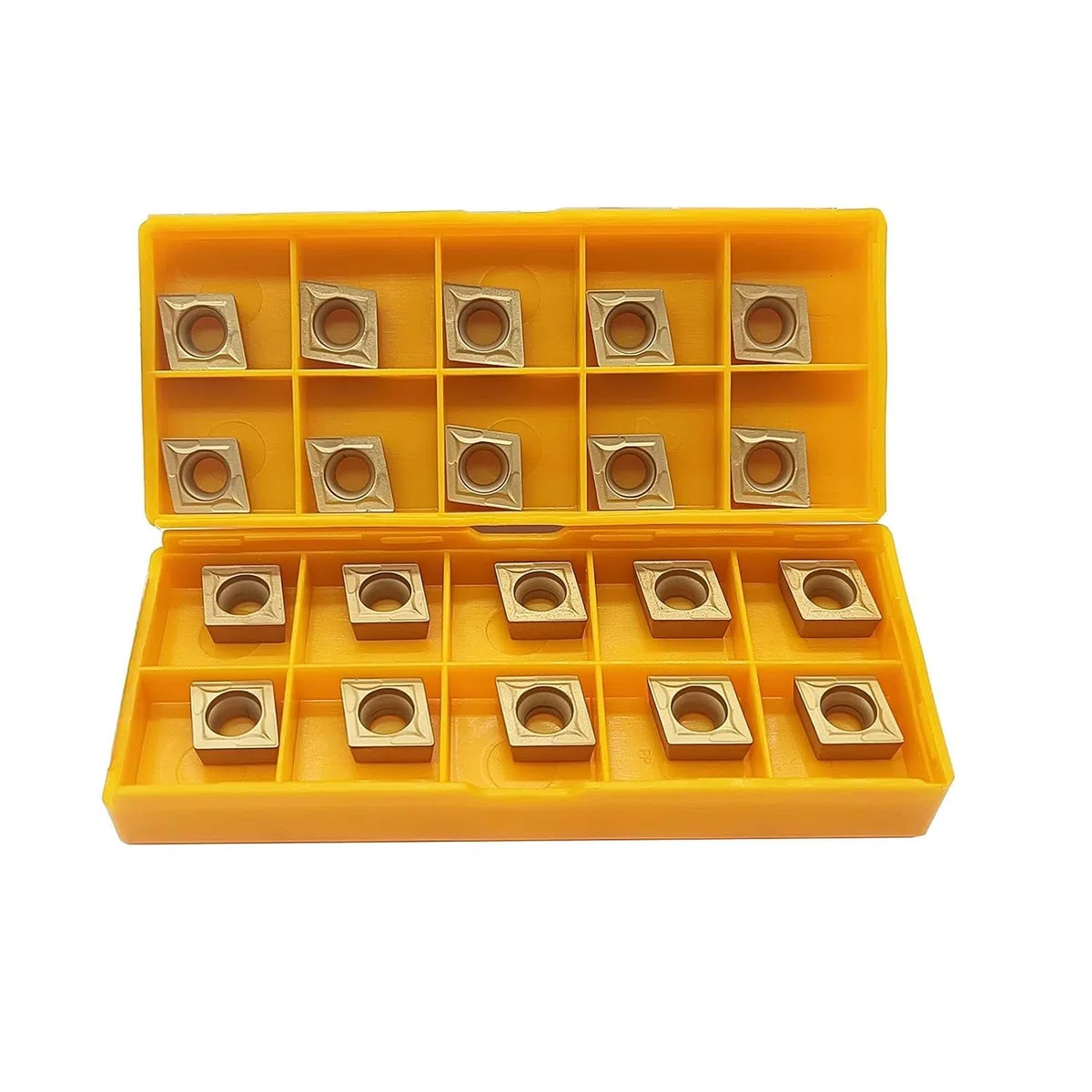 20 inserti in metallo duro CCMT09T304/CCMT32.51 CCMT con rivestimento multistrato, inserti di ricambio per tornio CNC e barre di foratura (20 pezzi CCMT09T304)