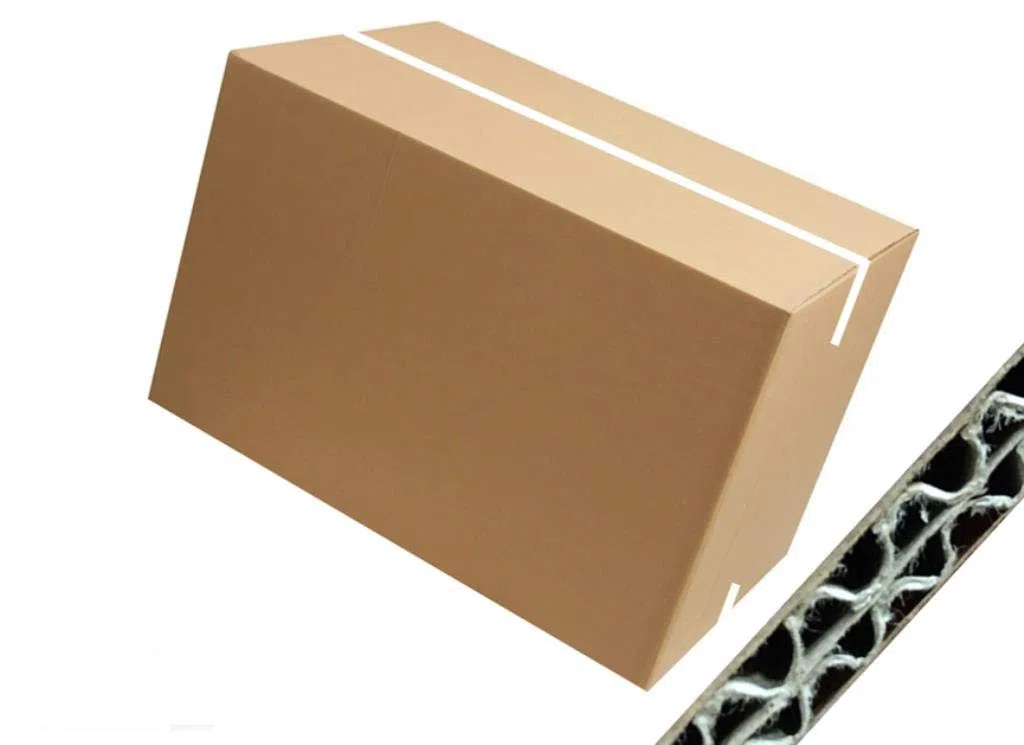 10 PEZZI SCATOLA DI CARTONE DOPPIA ONDA 60X40X40 cm IMBALLAGGIO PER SPEDIZIONI/MAGAZZINO/TRASLOCHI SCATOLONE NEUTRO KSCST24242BC