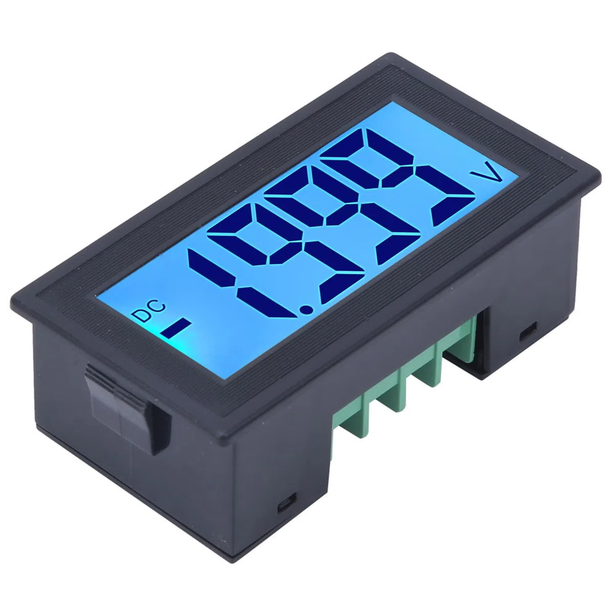 Voltmetro Digitale CC, Display LCD YB5135DB Retroilluminazione Blu AC100-240V Tester di Monitoraggio Volt di Precisione del Pannello di Alimentazione Ad Alta Precisione (CC 0-10 V)