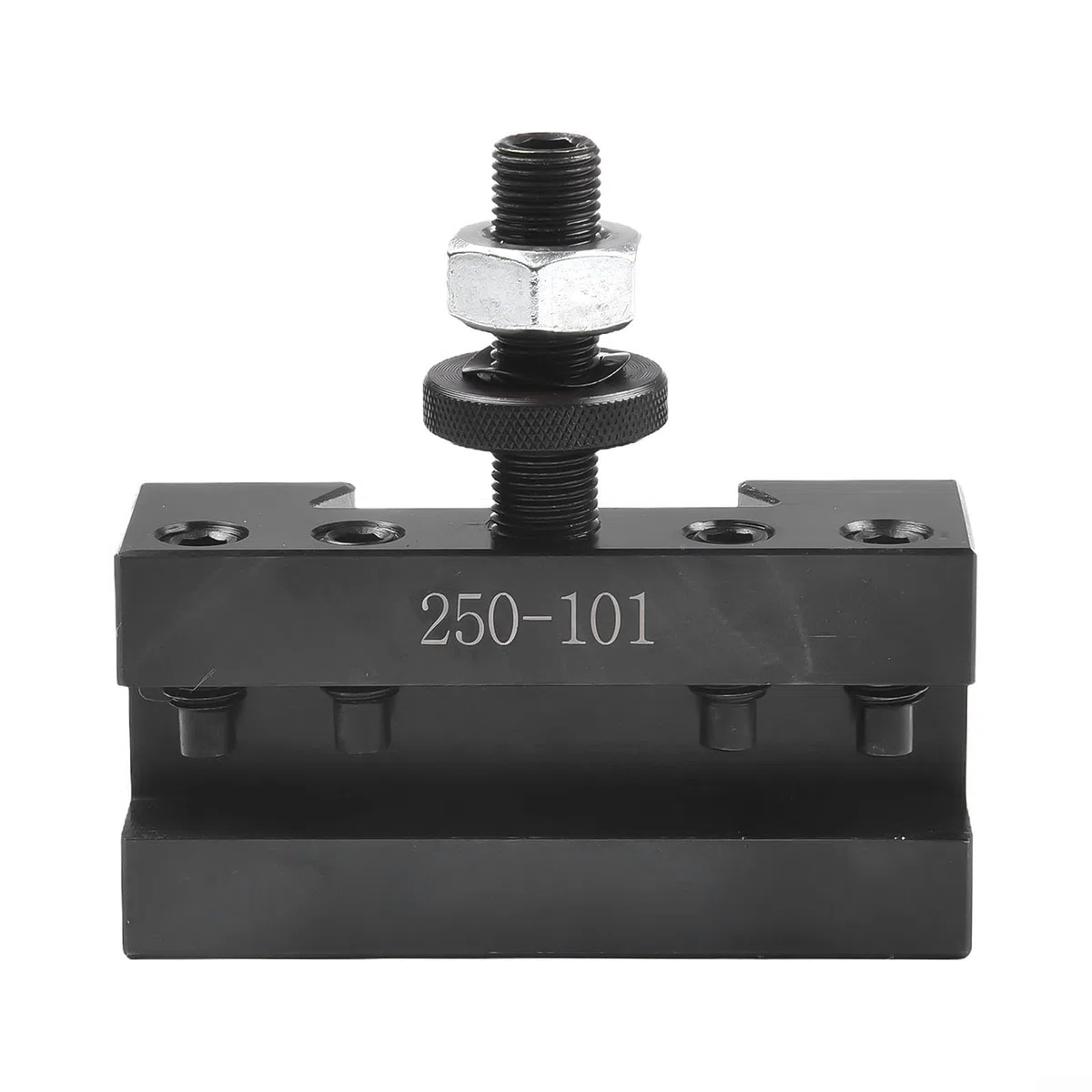 Porta utensili per tornio, 1 unità di tornitura/rivolta a cambio rapido 250‑101, morsetto stabile e scambi rapidi, post utensile per torni CNC e lavori