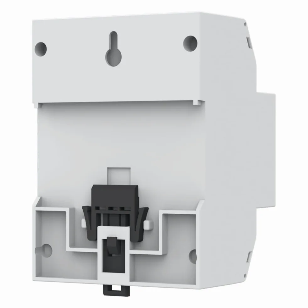 HomeWizard Misuratore kWh WLAN 3-Fasi, certificato MID, guida DIN da 35 mm, 100A 230V, Contatore di Iniezione per Impianto Solare da Balcone, Grigio