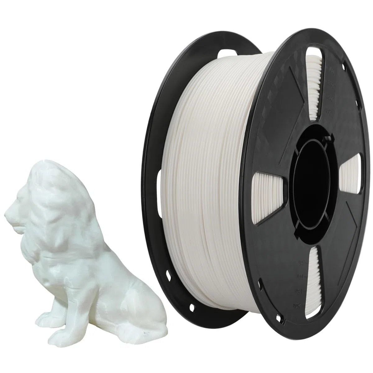 CC3D PETG Plus Filamento Bianco 1KG 1.75mm Stampante 3D Filamento FDM Materiali di Stampa 3D Bianco PETG