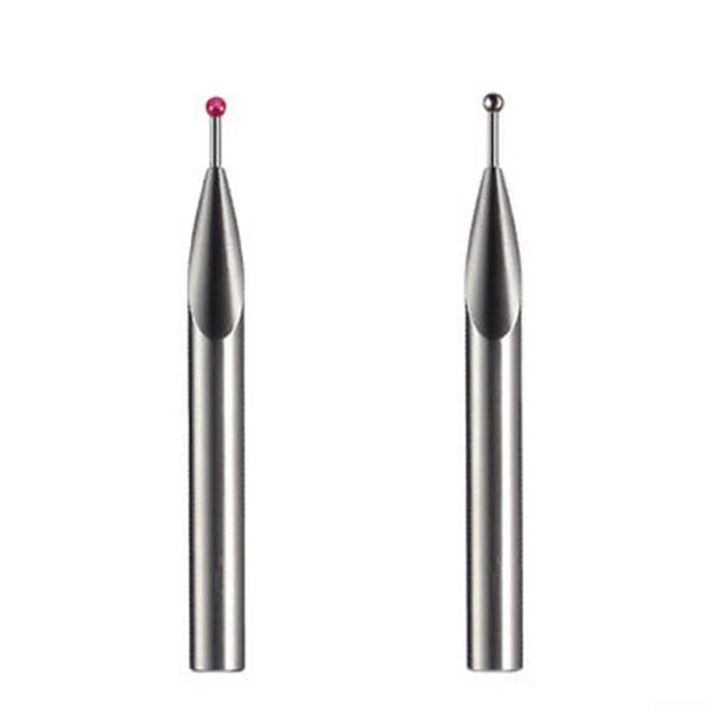 Oniissy Inserto per sonda con punta a sfera, 1-4 mm, in carburo per Mahr Fowler, altimetro, diametro punta a sfera, inserto per sonda con punta a sfera in carburo per calibrazione dell'altimetro