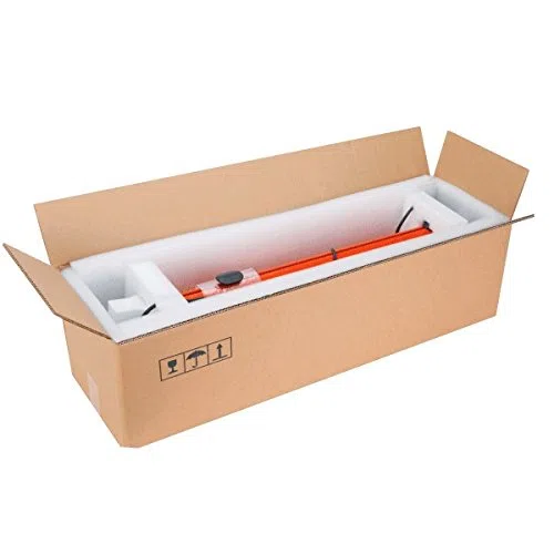 Propac Z-BOX1201515 Scatola Lunghe Due Onde Avana, 120 x 15 x 15 cm, Set di 10