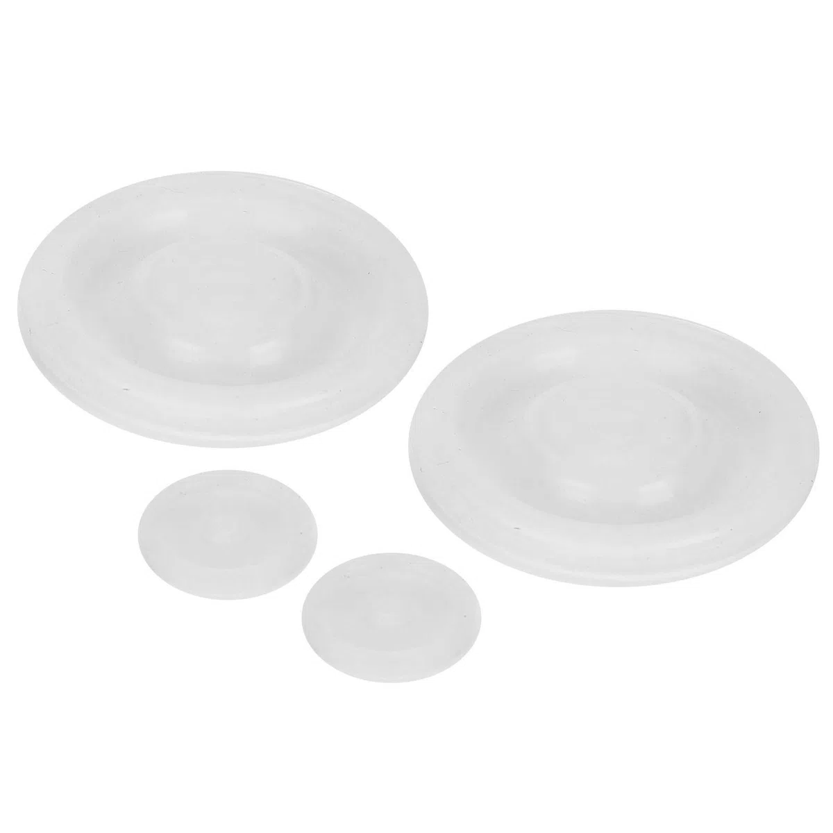 Diaframmi per Pulsatore di Mungitura in Gomma da 4 Pezzi, Forniture per la Movimentazione del Bestiame per Pezzi di Ricambio per Mungitrice di Mucche Hlp07 (Diaframma del